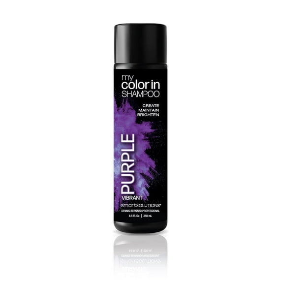 MyColorIn Color Depositing Shampoo (Vibrant Purple) - Sulfate & Paraben Free Hair Dye | Made in USA (8.5 Fl Oz)