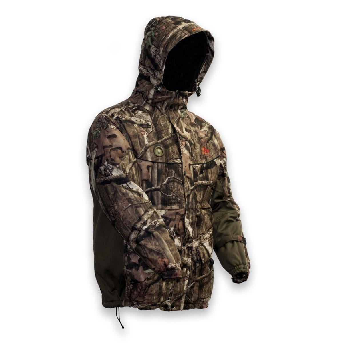 MyCore Control Men's Battery Heated Hooded Parka Mossy Oak Breakup
