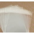 thumbnail image 1 of MyCraftSupplies 3 x 3 Inch Resealable Clear Cello Bags - Tape on Lip (Flap) Set of 100, 1 of 1