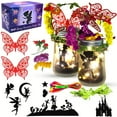 thumbnail image 1 of MyCrafts Fairy Lantern Craft Kit for Kids DIY Arts and Crafts Magical Jar Night Lights, 1 of 8
