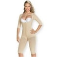 thumbnail image 1 of MyD 0074 Fajas Colombianas Reductoras Post Surgery Full Body Shaper for Women Beige M, 1 of 5