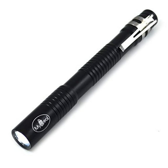 MyDeal Products VisiTORCH Ultra Bright LED Flashlight Tactical Stylus Pen Style including BATTERIES and pocket clip. For Hobby, Outdoors, Emergency and More!