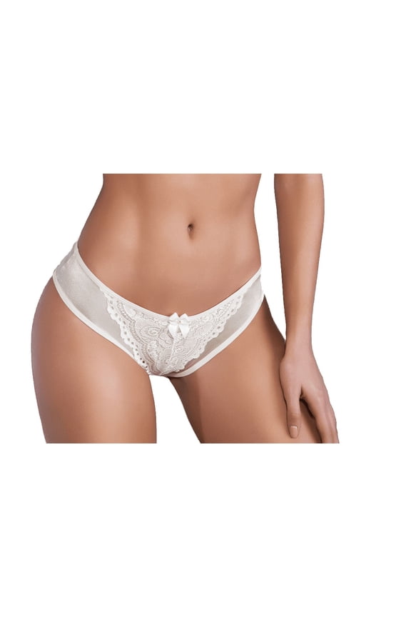 MyFabFit Women's Lace Bikini Panty Colombian Underwear