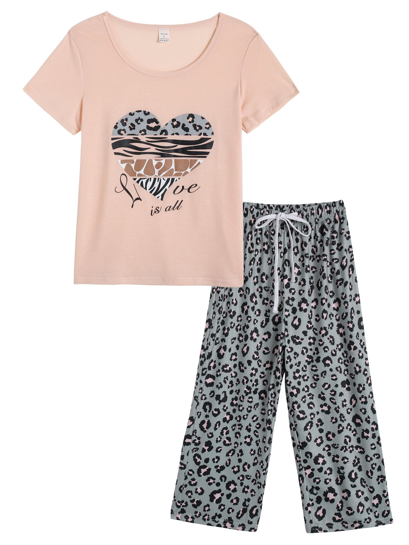 Milani Plus Size Pajama Set main image 1