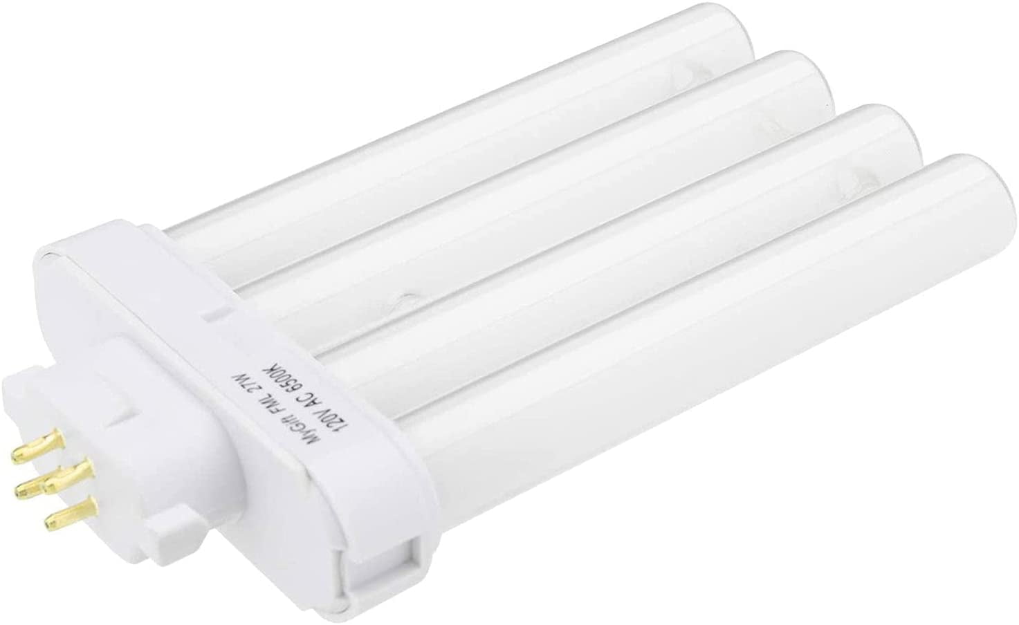 MyGift Compact Fluorescent 27W Bright White Daylight Light Bulbs