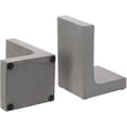 thumbnail image 1 of MyGift Modern Bookends, Gray Concrete, 1 of 6