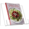 thumbnail image 1 of MyGift Premium Clear 4mm Acrylic Kitchen Cookbook Stand, 1 of 7