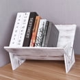 thumbnail image 1 of MyGift Rustic Vintage Whitewash Wooden Tilted Desktop Decorative Storage Organizer, 1 of 6