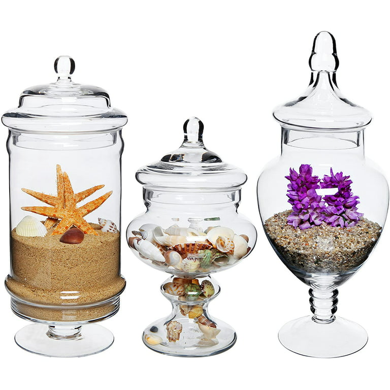 MyGift Glass Apothecary Jar & Reviews