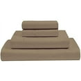 thumbnail image 1 of MyGiza Sheets 4 Piece King Sheet Sets 400 TC 100% Giza Egyptian Cotton Taupe Sheet Set Fits upto 18 Inches Deep, 1 of 6