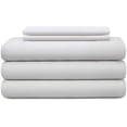 thumbnail image 1 of MyGiza Sheets 5 Piece Split King Sheets for Adjustable Bed - 400 Thread Count 100% Giza Cotton Split King Sheet Sets for Split King Mattress - White, 1 of 9
