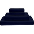 thumbnail image 1 of MyGiza Sheets 4 Piece Queen Sheet Sets 400 TC 100% Giza Cotton Indigo Sheet Set Fits Upto 18 inches Deep, 1 of 6