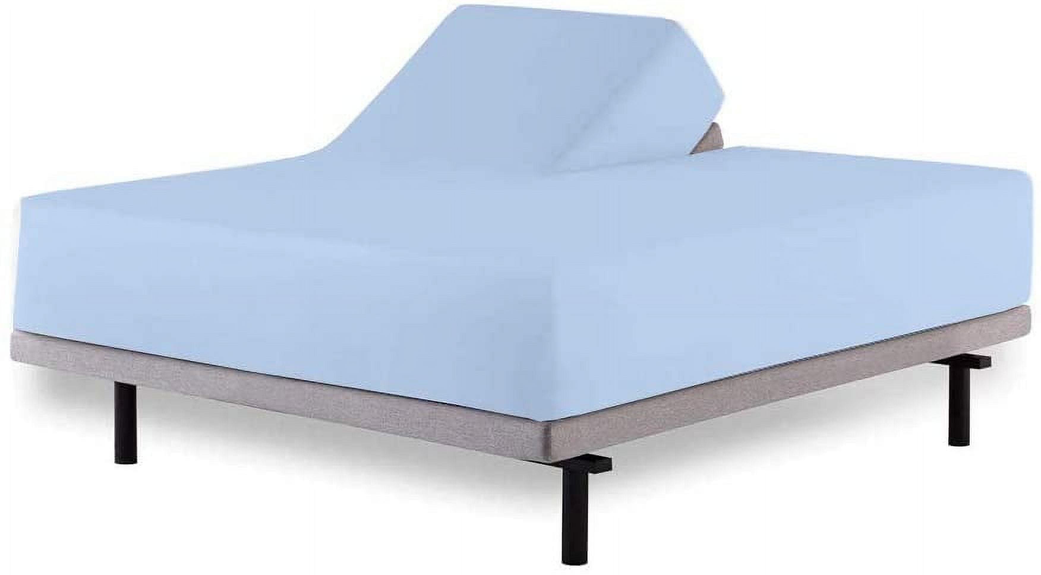 Sleep Number Lyocell shops Sheet Set Topaz Blue Split King