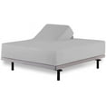 thumbnail image 1 of MyGiza Sheets Top Split King Sheets Sets for Adjustable beds- 34" Split Top King- 100% Giza Cotton- Light Grey Solid, 1 of 8