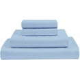 thumbnail image 1 of MyGiza Sheets 4 Piece Twin-XL Sheet Sets 400 TC 100% Giza Egyptian Cotton Sky Blue Sheet Set Fits Upto 15 inches Deep, 1 of 7