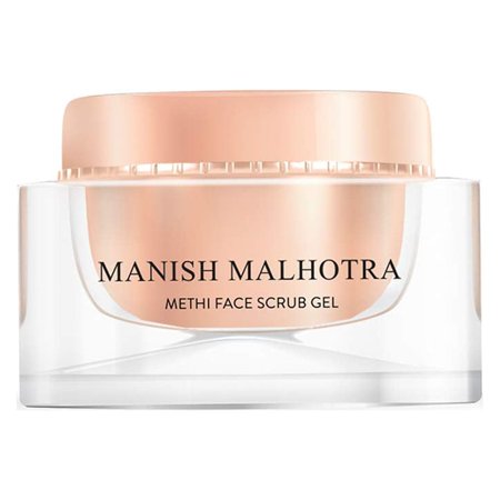 MyGlamm Manish Malhotra Beauty Methi Face Scrub Gel, 50 gm| Exfoliates, Prevents Clogged Pores And Sebum Buildup | Gentle Face Scrub Gel