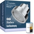 thumbnail image 1 of MyHalos Filtered Shower Head for Hard Water Filter - High Pressure, Removes Chlorine - Shower Head Filter for Hard Water Softener Showerhead, Easy Install, For Hair & Skin, Filtering, 1 of 7