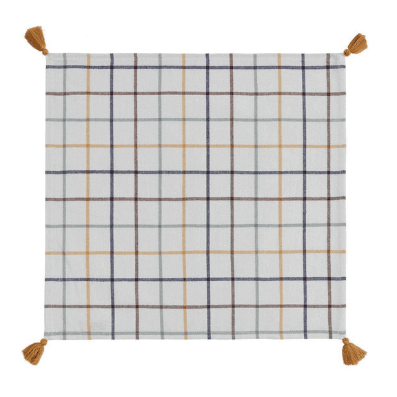 MyHome Country Napkin 2 Pieces Set, Cotton Napkins, Elegant Table Napkins, Dining table decoration, napkin accessory, Madison, Multicolor, 45x45 Cm