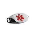 thumbnail image 1 of MyIDDr - Pre-Engraved - On Blood Thinners - Steel Medical ID, Attachable to Bracelet, 1 of 5