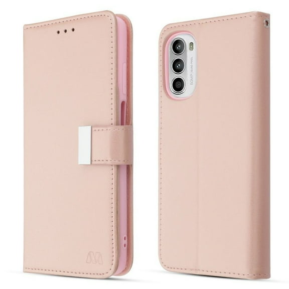 MyJacket Wallet Case Xtra Series for Motorola Moto G 5G (2022) - Rose Gold