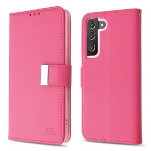 MyJacket Wallet Case Xtra Series for Samsung Galaxy S22 Plus - Hot Pink / Pink