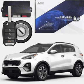 MyKey Premium 2017-2022 Kia Sportage QL Key Ignition Remote Start Kit, Plug-and-Play