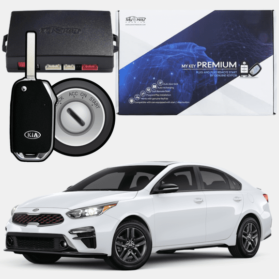 MyKey Premium 2019-2021 Kia Forte BD Key Ignition Remote Start Kit, Plug-and-Play
