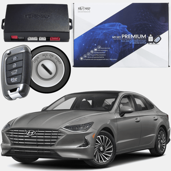 MyKey Premium 2020-2023 Hyundai Sonata DN8 Key Ignition Remote Start Kit, Plug-and-Play