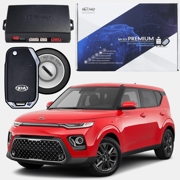 MyKey Premium 2020-2026 Kia Soul SK3 Remote Start Kit, Plug-and-Play, OEM Key Fob