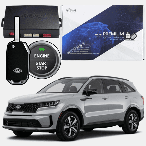 MyKey Premium 2021-2024 Kia Sorento MQ4 Key Ignition Remote Start Kit, Plug-and-Play