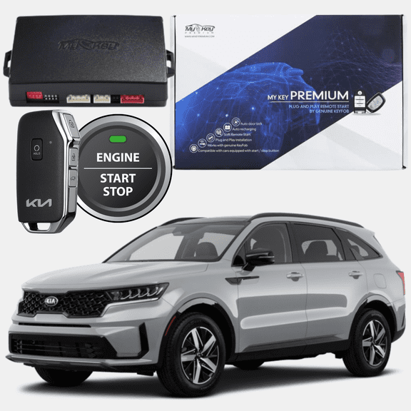 MyKey Premium 2021-2024 Kia Sorento MQ4 Push-Button Start Remote Start Kit, Plug-and-Play