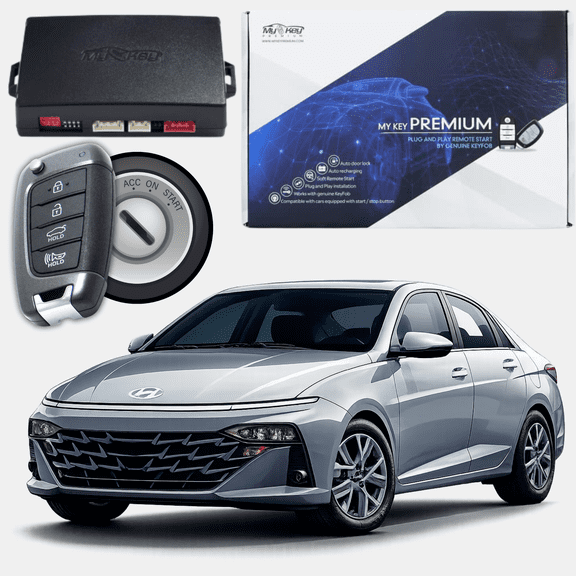 MyKey Premium 2023-2026 Hyundai Accent BN7 Remote Start Kit, Plug-and-Play, OEM Key Fob
