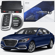MyKey Premium Hyundai Genesis G80 2015-2017 Remote Start Kit, Plug and Play Remote Starter System, Factory OEM Key Fob Engine Start, Climate Control Support, DIY Installation