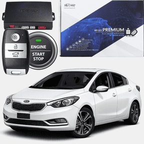 MyKey Premium 2014-2016 Kia Forte YD Push-Button Start Remote Start Kit, Plug-and-Play