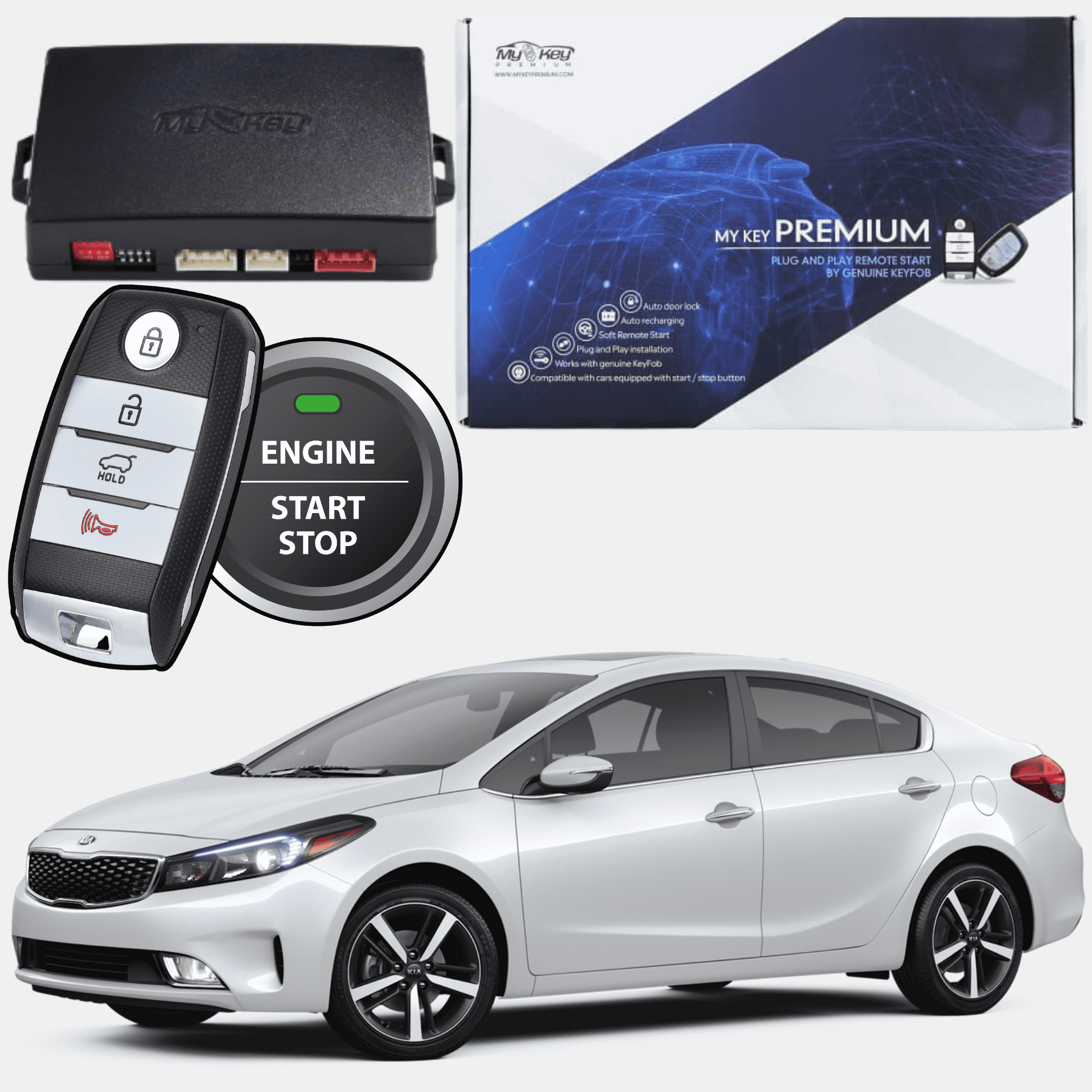 Kia forte remote start discount