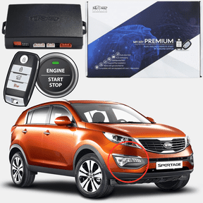 MyKey Premium Kia Sportage Remote Start Kit, Plug and Play Remote Starter System, Factory OEM Key Fob Engine Start, Climate Control Support, DIY Installation, No Programming Required