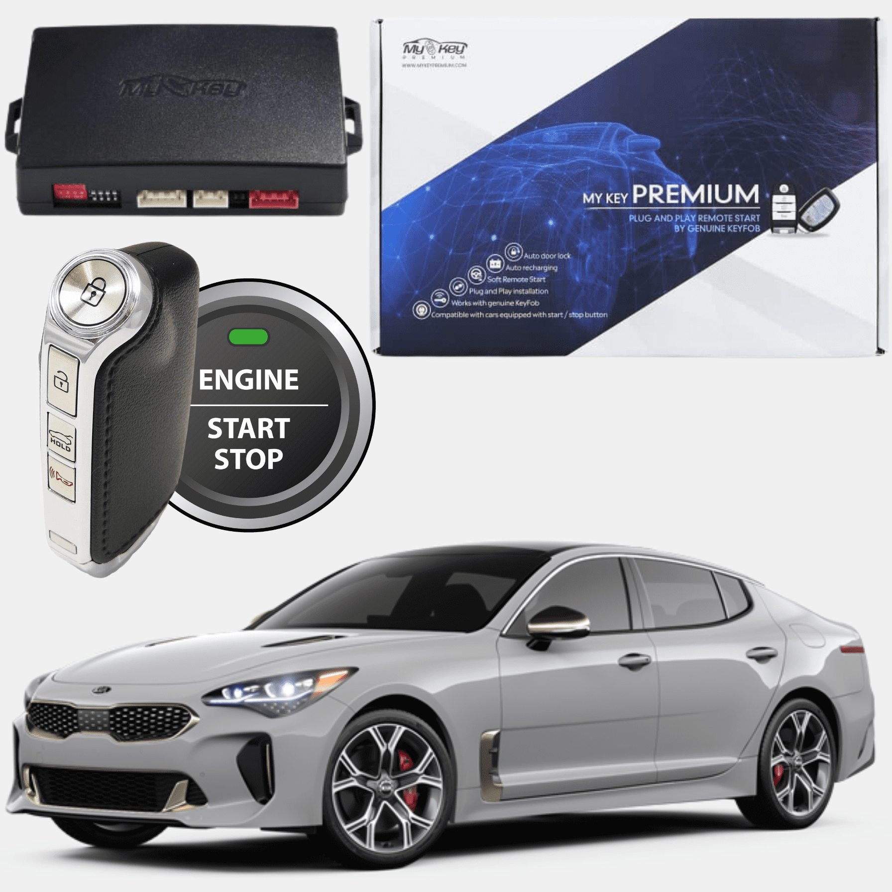 MyKey Premium KIA STINGER REMOTE STARTER
