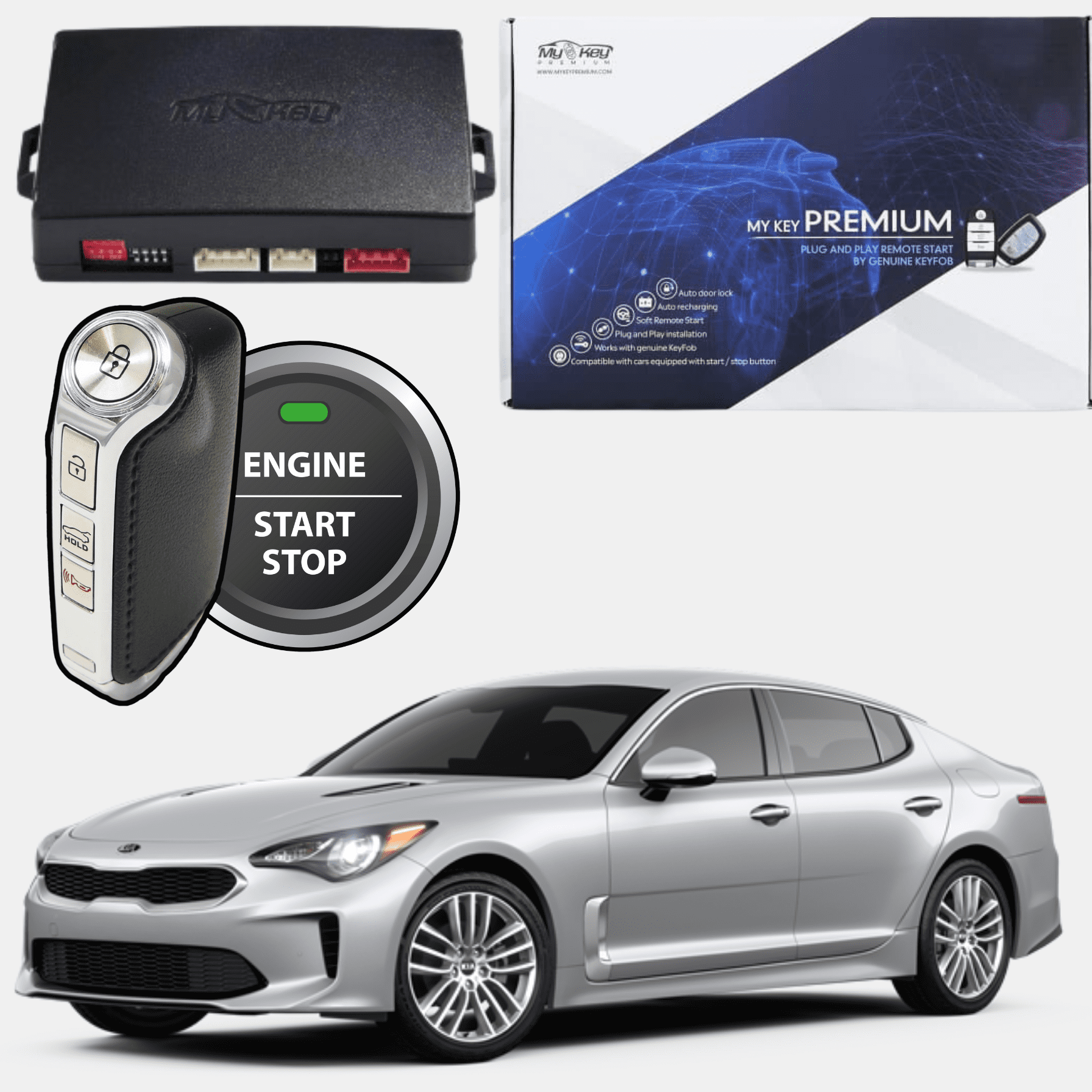 MyKey Premium KIA STINGER REMOTE STARTER