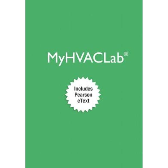 Pre-Owned Fundamentals of HVACR -- MyLab HVAC with Pearson eText Access Code