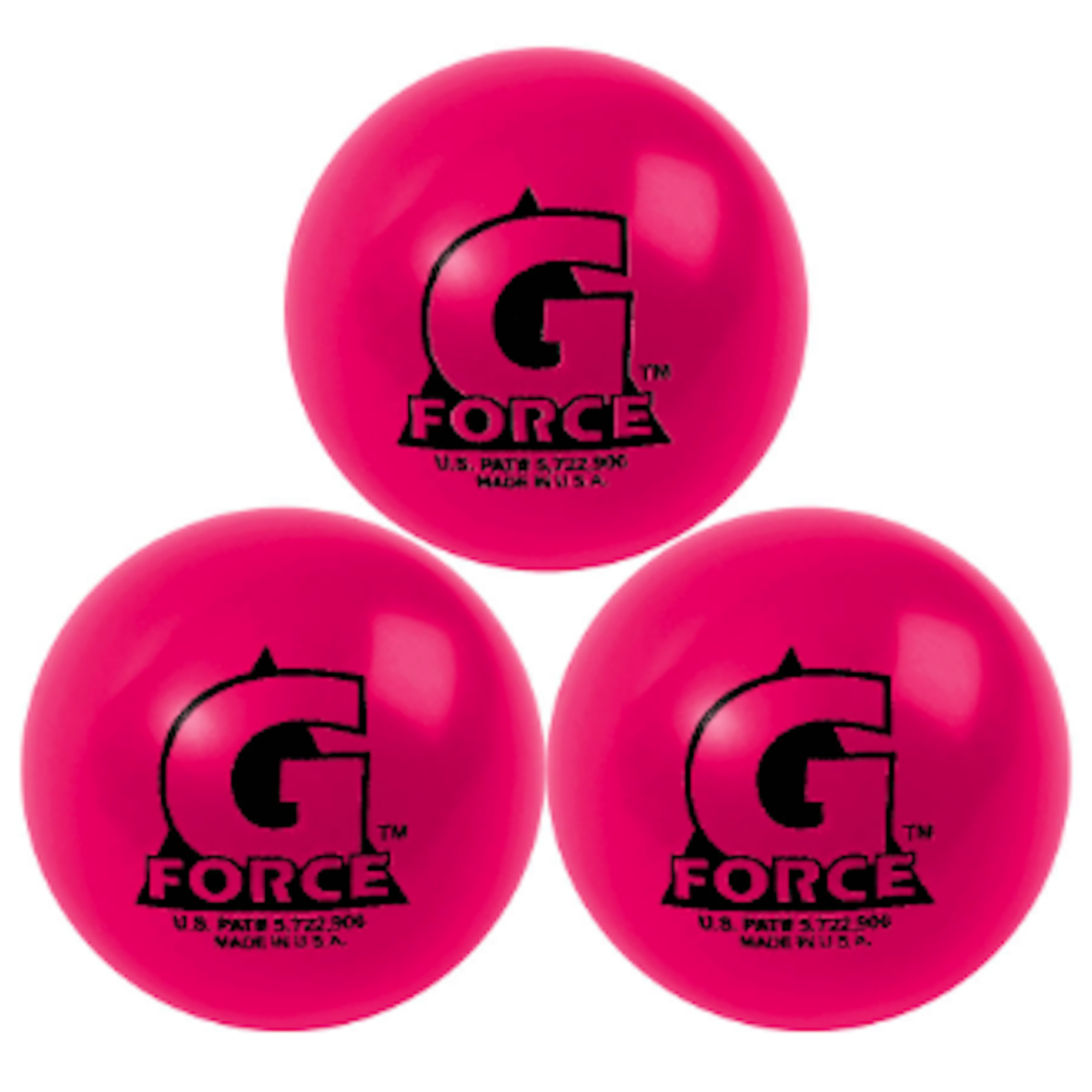 MyLec GForce Street Hockey Balls, LessBounce Street Hockey Balls