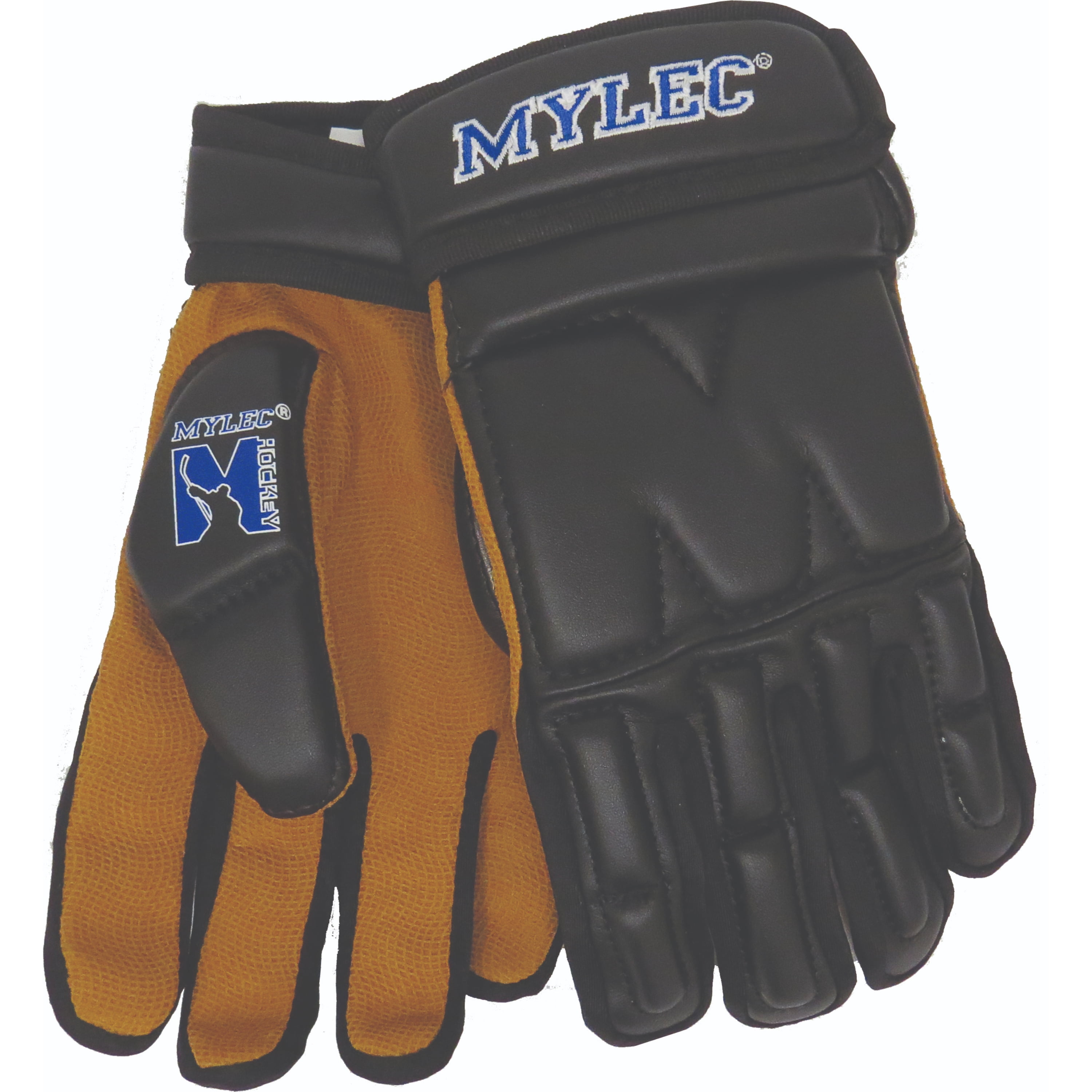 MyLec Men's Hockey Gloves, Velcro Strap with Perfect Fit, Printed