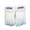 thumbnail image 1 of MyLec Men's Hockey Gloves, Velcro Strap with Perfect Fit, Printed Branding Logo, Hockey Stuff with Tough Nash Palm, Lightweight, Durable & Breathable, Protected with EVA Foam (Large,White), 1 of 5