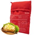 thumbnail image 1 of MyLifeUNIT Microwave Potato Bag, Baked Potato Microwave Baking Bag, Red, 1 of 6