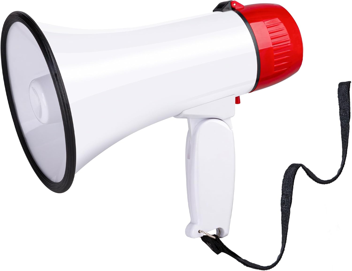 Mégaphone Portable MyMealivos 35W Avec Sirène Et Enregistrement 240 Secondes – Portée 700 Mètres – Idéal événements, Sécurité