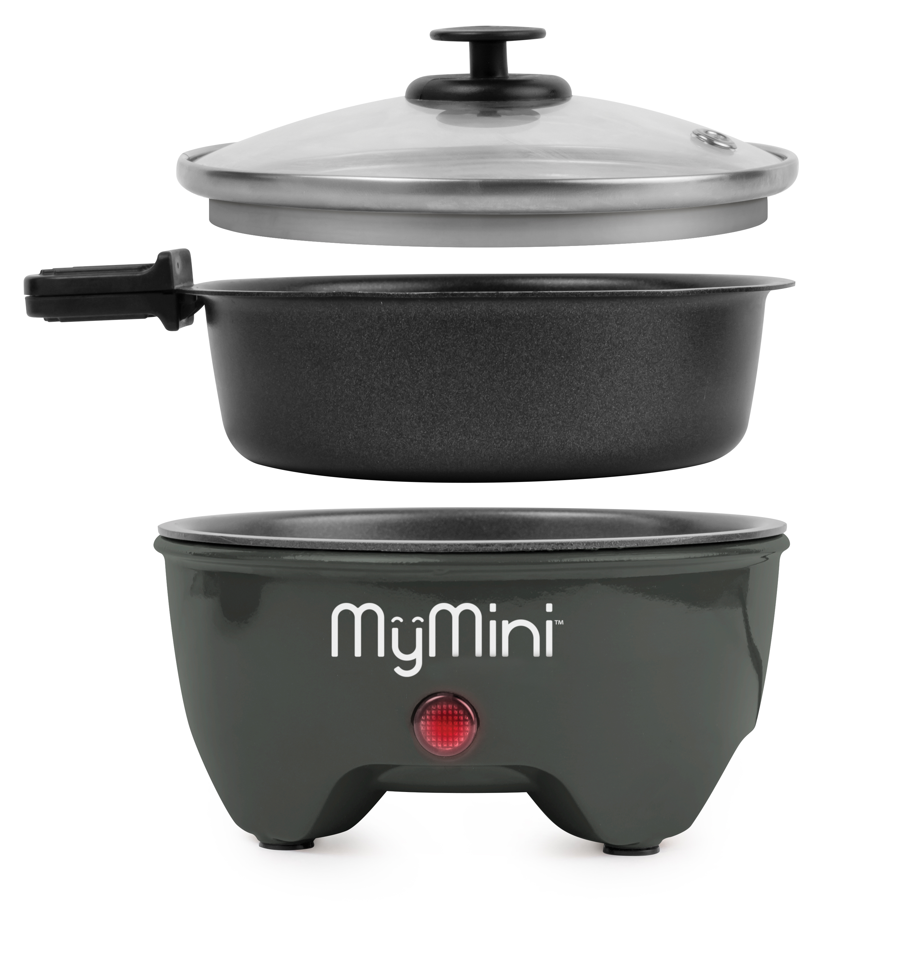 MyMini 5-inch Noodle Cooker & Skillet Electric Hot Pot, Blackberry (3.7" x 5.25", 1.25 Lb) - image 1 of 13