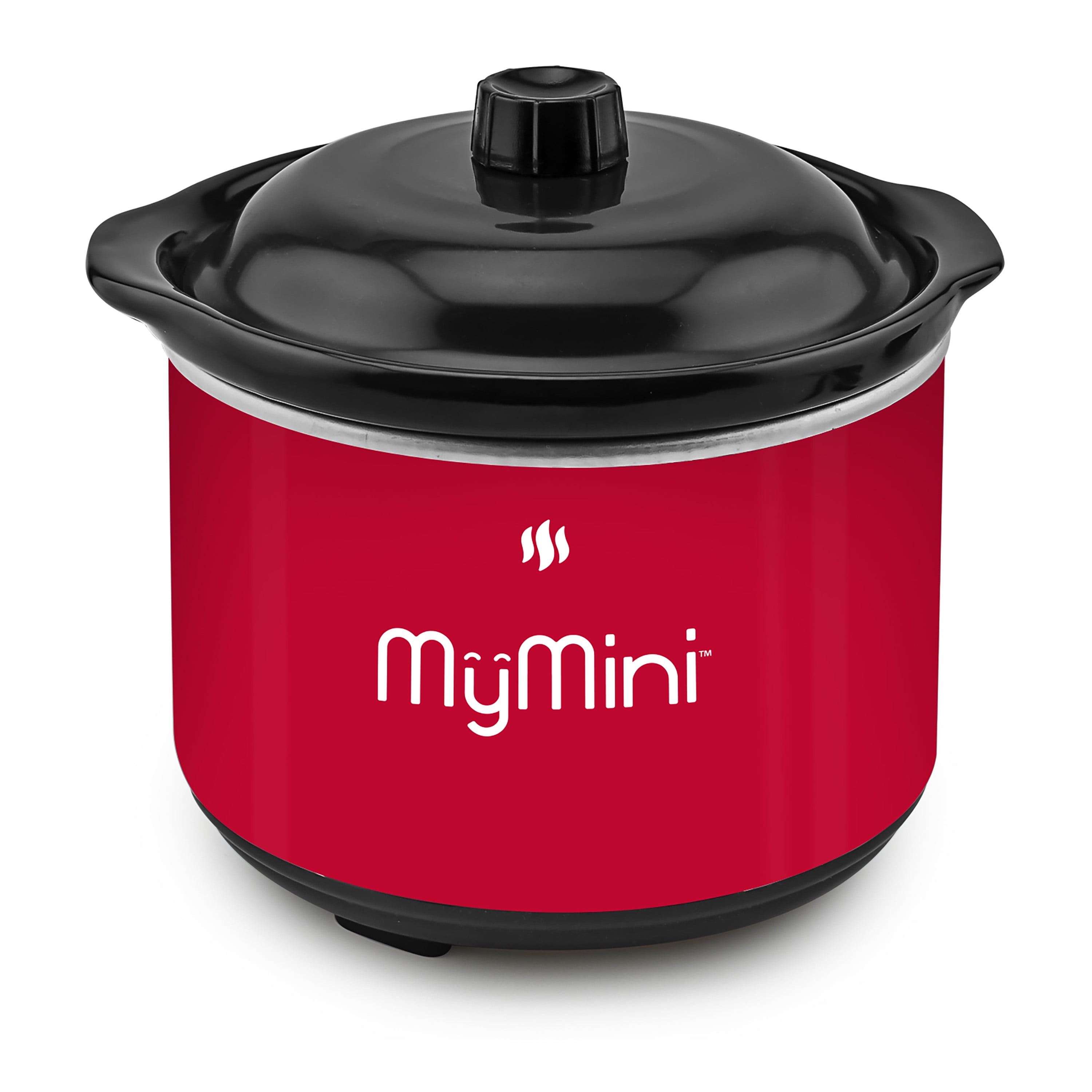MyMini Dipping Pot Food Warmer, Red (5.9 inch x 5.9 inch, 2.4lb)