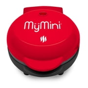 MyMini Pancake Griddle, 550 Watts, Red