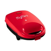 Nostalgia MyMini Sandwich Maker ، أحمر