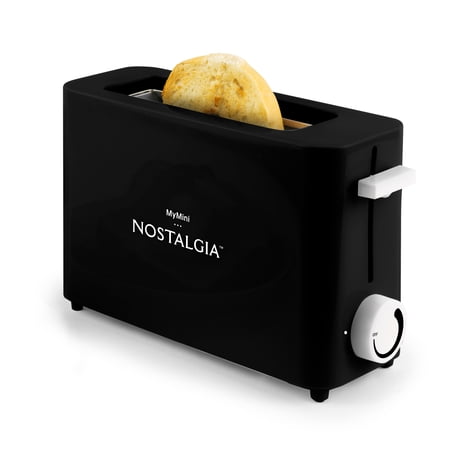 MyMini Single Slice Toaster, Black