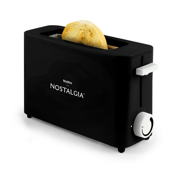 MyMini Single Slice Toaster, Black